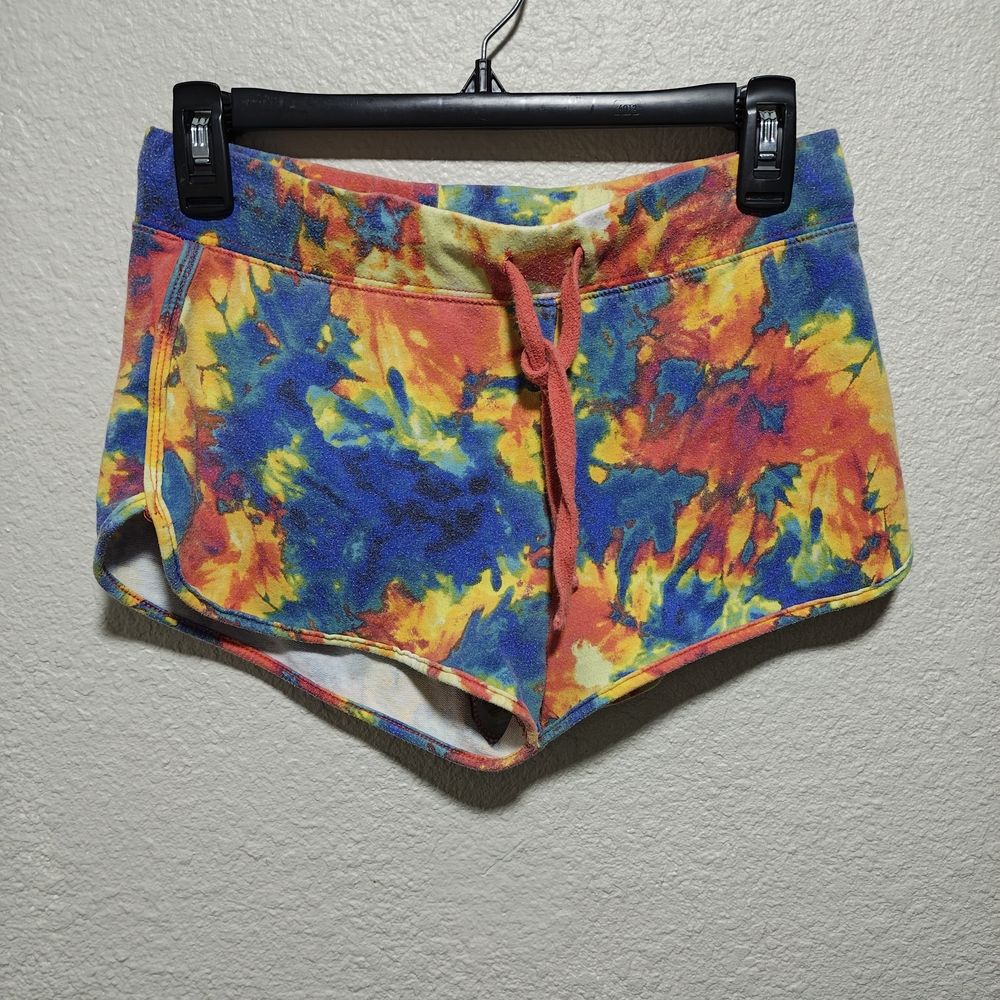 Ambiance Multicolor Tie-Dye Athletic Shorts